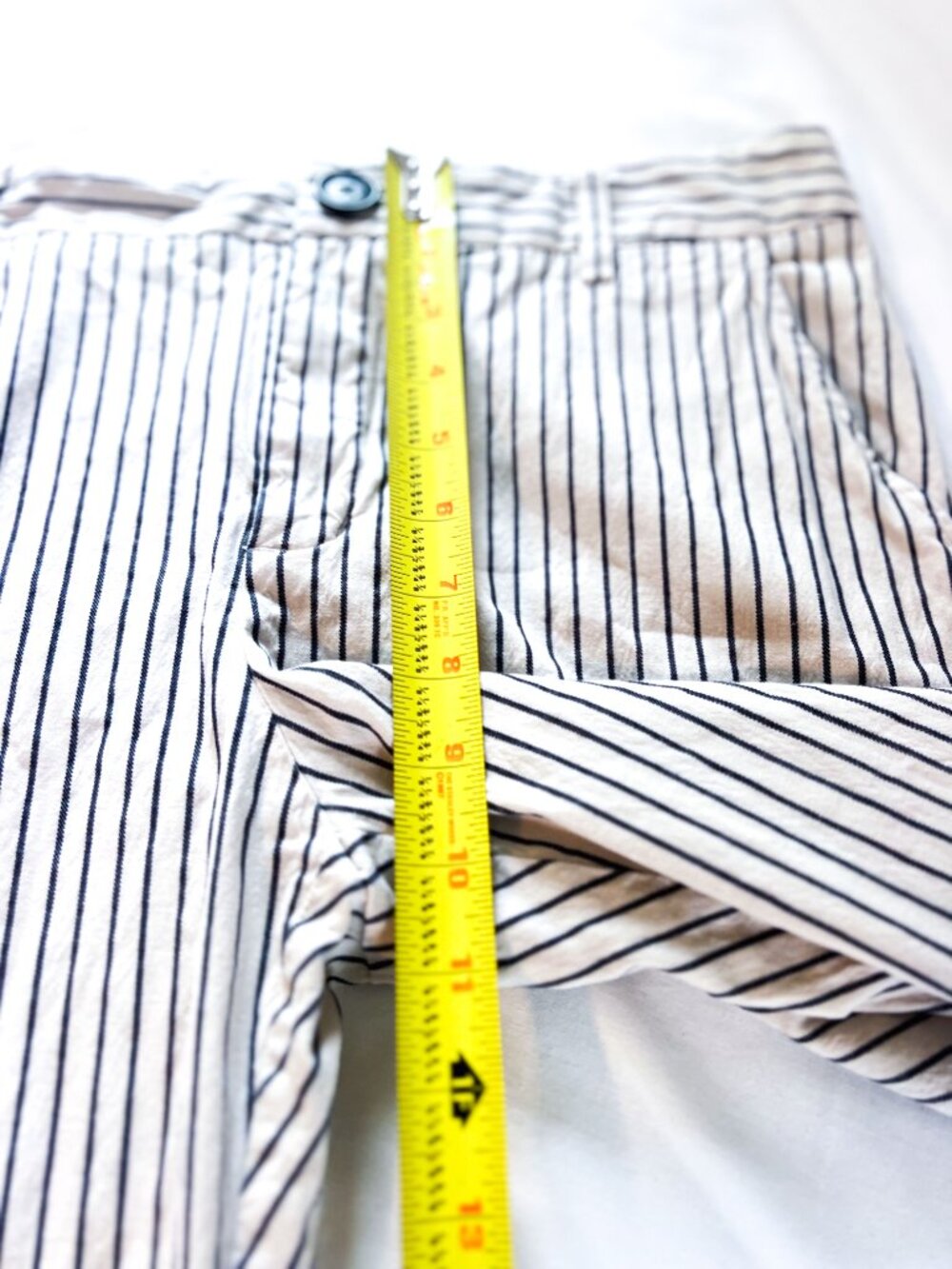 Cabi Tick-Tock Striped Crop Pant #5316 - 10 - Picture 10 of 14